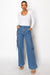 HIGH RISE PATCH CARGO STRAP DOWN WIDE LEG