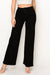 CLASSIC BLACK HIGH RISE HEAVY DUTY WIDE LEG